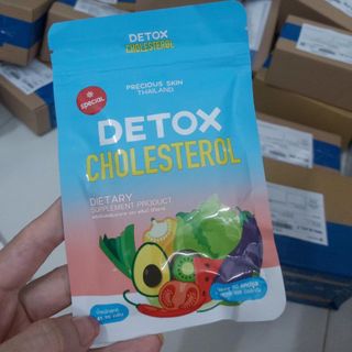 Detox khử mỡ giấm táo Cholesterol