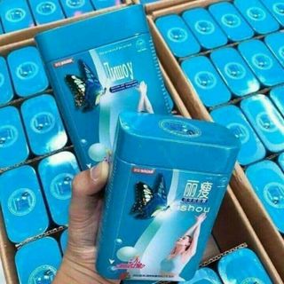 Giảm cân lishouxanh hộp sắt