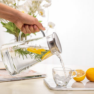 Bình đựng nước thủy tinh chịu nhiệt 1500ml