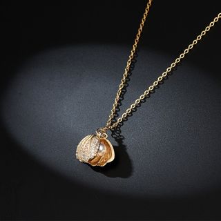 Dây chuyền bạc S925 mặt sò điệp