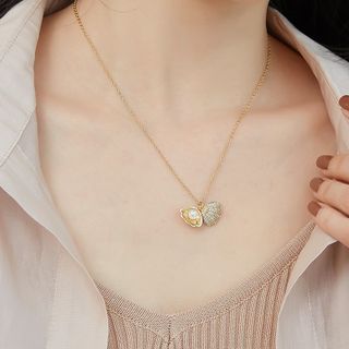 Dây chuyền bạc S925 mặt sò điệp