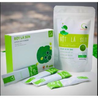 Bột Lá Sen Quảng Thanh 50g - Giúp ngủ ngon, giảm mỡ máu