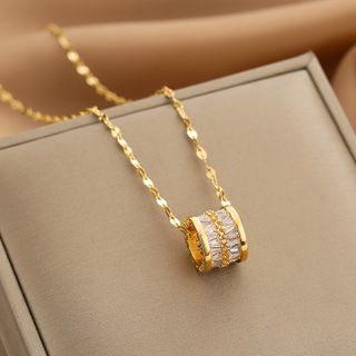 Dây chuyền bạc S925 mặt lu thống phong thuỷ