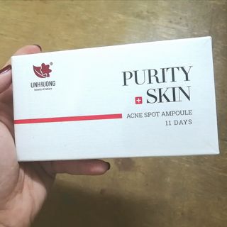 Bộ serum trị mụn dưỡng da cao cấp Linh Hương - Purity Skin 11ml