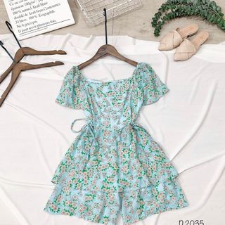 Jumpsuit hoa giả váy J2035