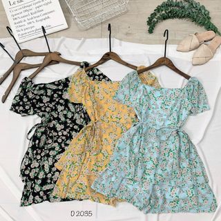 Jumpsuit hoa giả váy J2035
