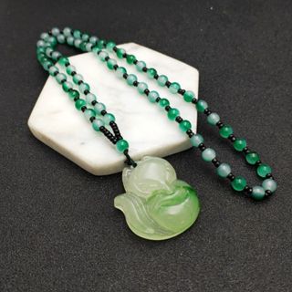 Dây chuyền mặt đá hồ lyyyyy