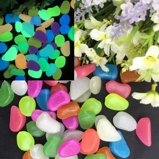 Đá dạ quang phát sáng trong đêm