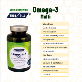 Dầu cá Nycoplus Omega-3 Multi