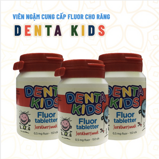 Viên ngậm chắc răng Denta Kids
