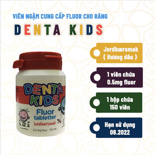 Viên ngậm chắc răng Denta Kids