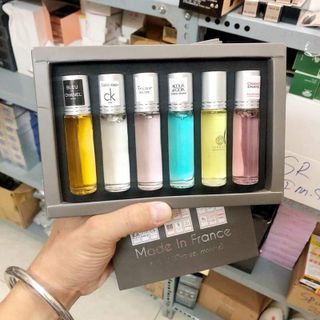 Set 6 chai nước hoa lăn Pháp