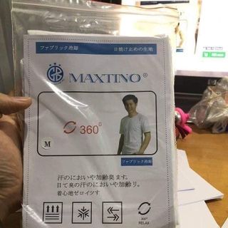Áo ba lỗ trắng nam Maxtino