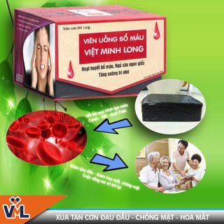 Thuốc bổ máu, xanh xao, gầy yếu - Cao khỉ Việt Minh Long