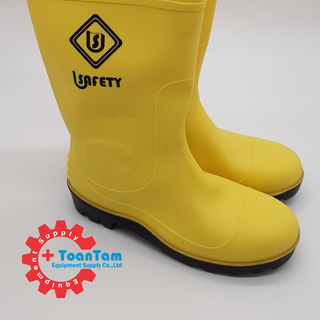Ủng cao su PVC chống trơn trượt, đinh, va đập Usafety
