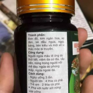 Cao Thanh lọc máu thải độc gan trần kim huyền
