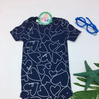 BodySuit bé gái ngắn tay họa tiết đáng yêu dành cho bé BS031