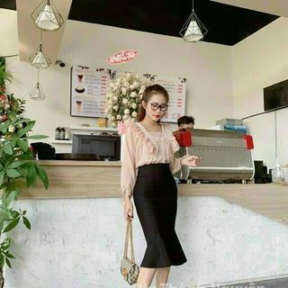 [ sỉ ] Áo Voan Kiểu Công Chúa Bánh Bèo Siêu Xinh