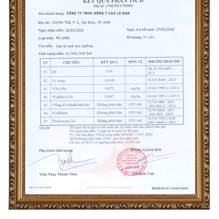 Cao lá nam trị mụn
