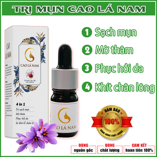 Cao lá nam trị mụn