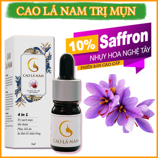 Cao lá nam trị mụn