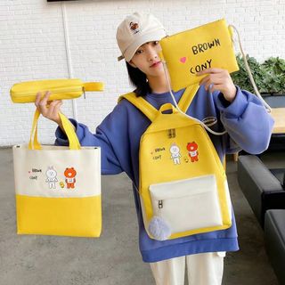 Balô 4 món y hình giá 125k size lớn đựng nhiều đồ