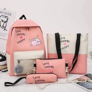 Balô 4 món y hình giá 125k size lớn đựng nhiều đồ
