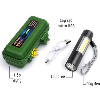 Đèn pin mini chiếu sáng