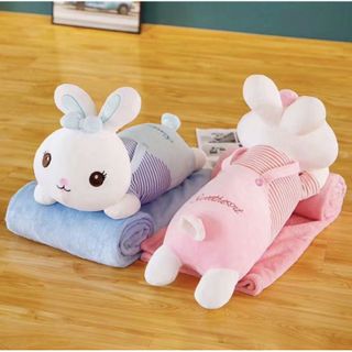 CHĂN MỀN THỎ 2IN1 GIÁ RẺ