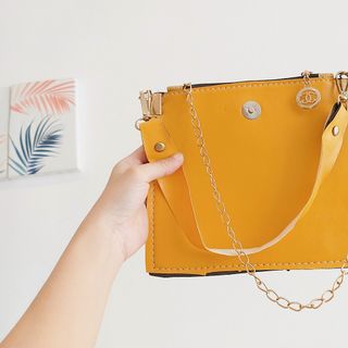 TÚI ĐEO CHÉO ĐEO VAI MÀU VÀNG ĐƠN GIẢN ĐẸP MẮT GIÁ SỈ