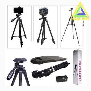 Giá đỡ Tripod 3388 Chân Kim Loại Có Remote Dùng Cho Điện Thoại, Máy Ảnh, Camera giá sỉ