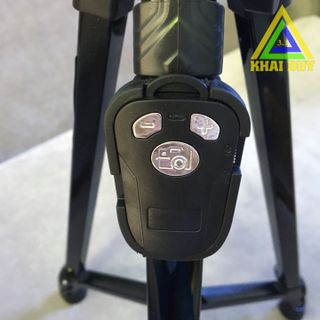 Giá đỡ Tripod 3388 Chân Kim Loại Có Remote Dùng Cho Điện Thoại, Máy Ảnh, Camera
