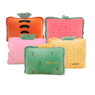 Bộ chăn mền gối trái cây 2in1