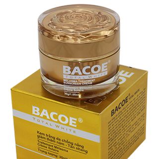 KEM BACOE GIẢM THÂM NÁM TÀN NHANG DƯỠNG TRẮNG DA CHỐNG NẮNG 30g