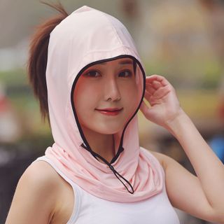 Nón đa chức năng chống tia UV mùa hè rộng vành che nắng, che cổ, bảo vệ đi xe