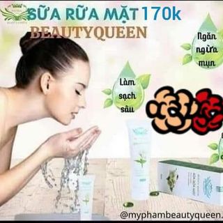 Sữa Rửa Mặt Beauty Queen ( ) Miễn Phí Ship giá sỉ