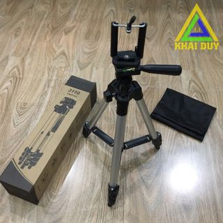 Giá Đỡ Tripod 3110 Ba Chân Kim Loại Có Gắn Ốc Chắc Chắn
