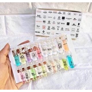 Set nước hoa mini 20 ống