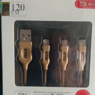 Cáp sạc 3đầu ,Byz BL-699