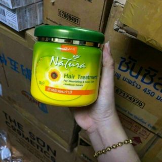 Hấp tóc natura hoa hướng dương