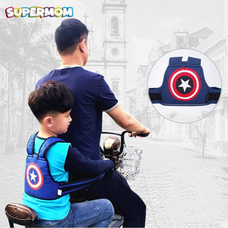 Đai địu đi xe máy an toàn cho bé yêu