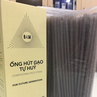 Ống hút gạo Eco B&M - Hộp 500g