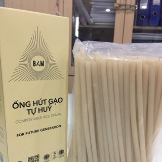 Ống hút gạo Eco B&M - Hộp 500g