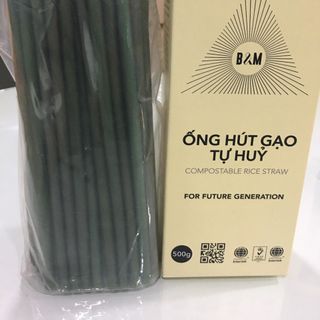 Ống hút gạo Eco B&M - Hộp 500g