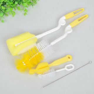 Cọ bình sữa 5 chi tiết dụng cụ vệ sinh bình sữa