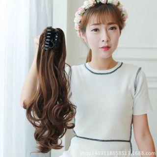 Sỉ Tóc Giả Ngoạm Xoăn Dài