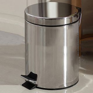 Thùng rác inox đạp chân 5Lit