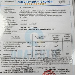 Cặp dầu gội & dầu xả thảo dược Mộc Ngan Natural 100% thiên nhiên 800ml