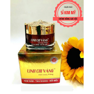 KEM LINH CHI VÀNG NÁM, TÀN NHANG, ĐỒI MỒI 25G