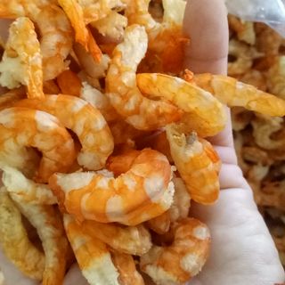 Tôm nõn sấy khô - Tôm biển Nghệ An ( Loại tôm sắt, nghệ, tôm bộp, con to, tròn đều)